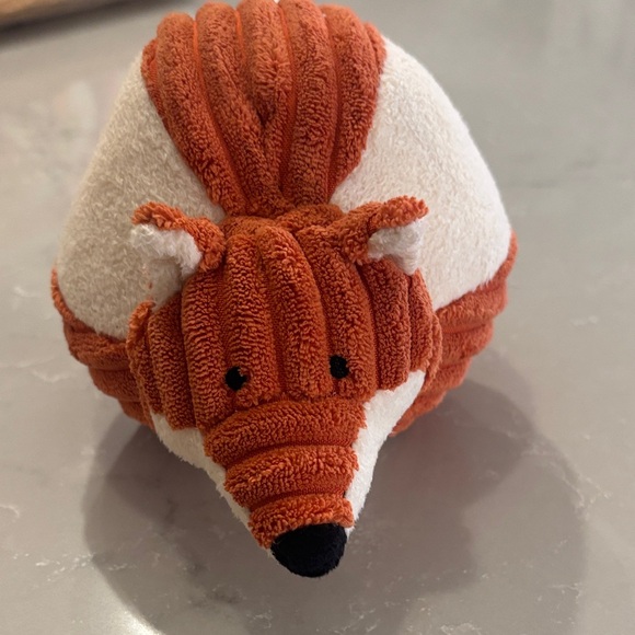 Jellycat Orange and Cream Armadillo Plush - Picture 4 of 4